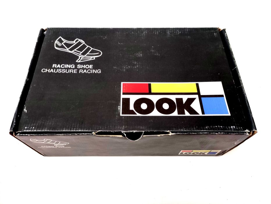 Nowe Buty NOS Vintage Retro Road LOOK rozmiar 44 27.4 cm L’Eroica (6)