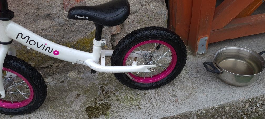 Rower biegowy dla dziewczynki 12"