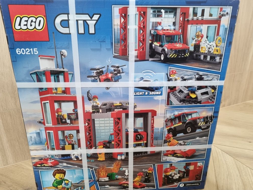 Lego 60215 Remiza strażacka zestaw Nowy