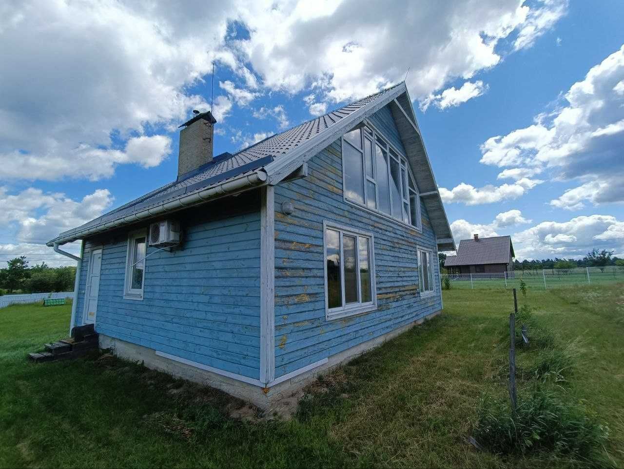 Каркасний будинок 130 м² з ремонтом, меблями та технікою