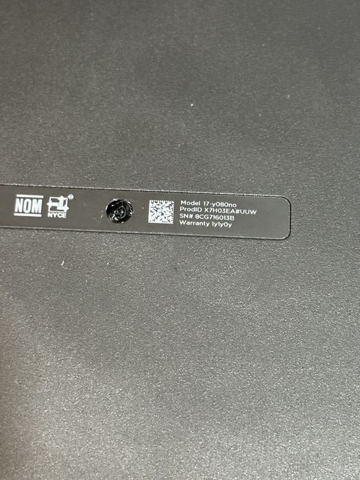 Ноутбук hp 17-080no 17.3’’ FHD/ 4GB RAM/ 128GB SSD/ AMD A6-7310! N3004