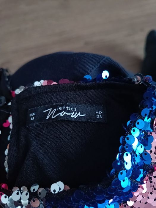 Top lantejoulas da Lefties