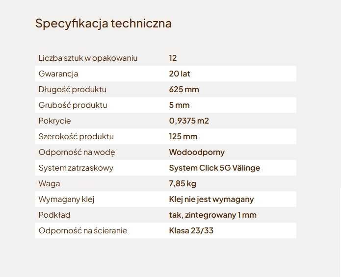 Panel winylowy Bali - podłoga z natury