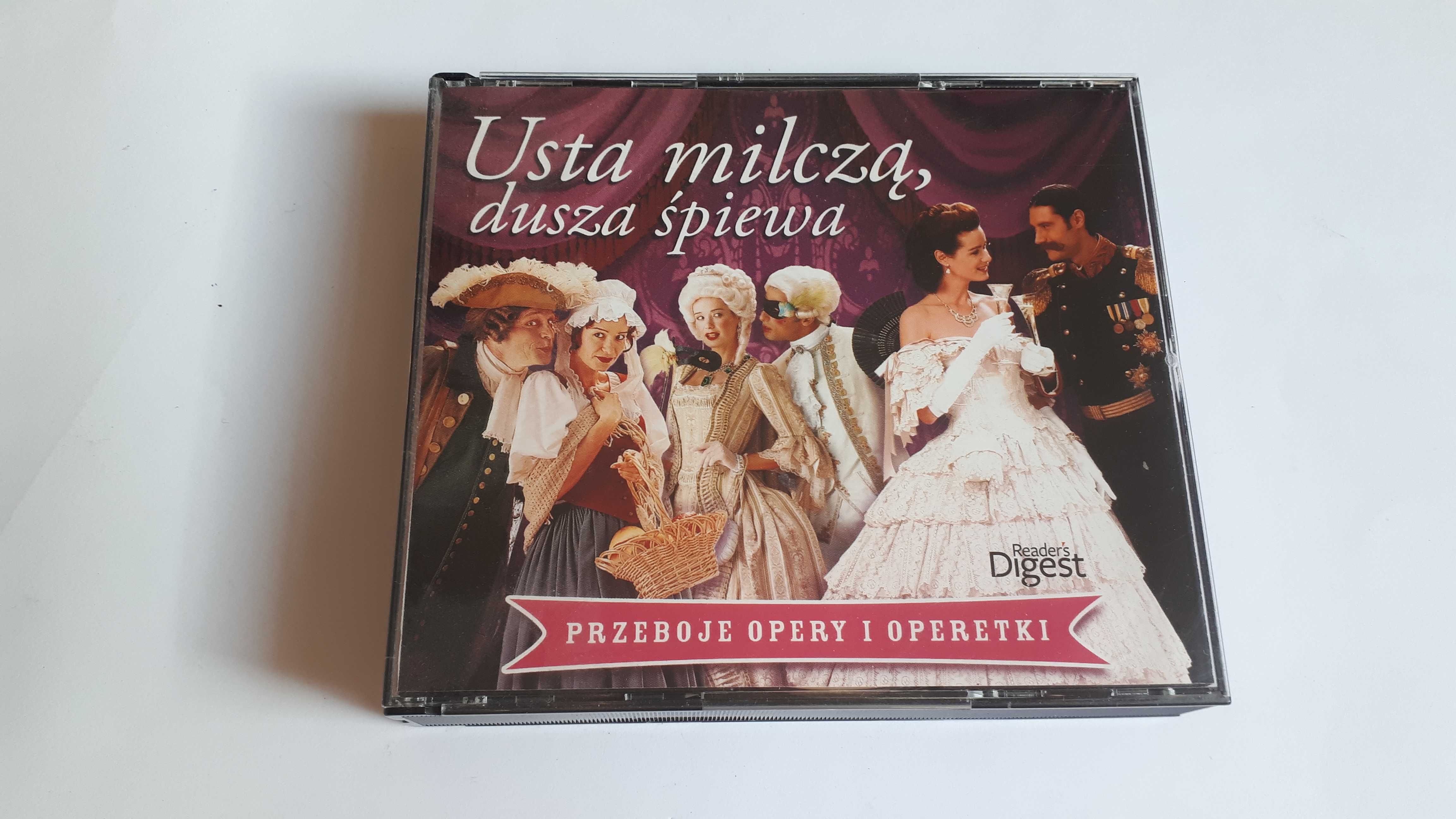 Album 5 CD Usta milczą dusza śpiewa. Przeboje opery i operetki.