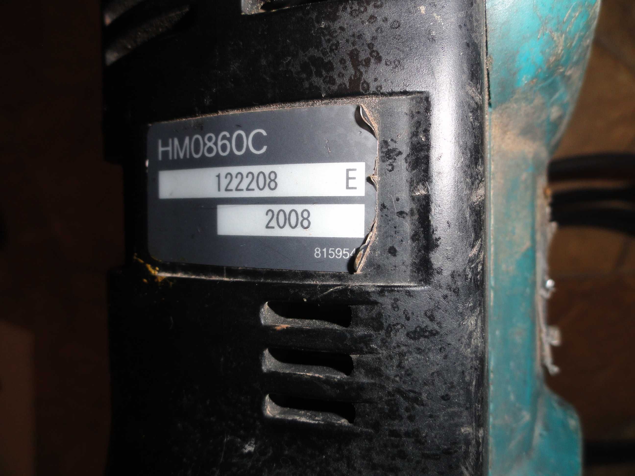wyburzeniowy młot udarowy makita hm 0860c części
