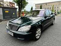 Mercedes s500 4-matic andradite green rarytas szwajcar  wyjątkowy