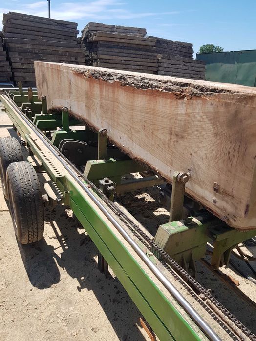 Tartak mobilny Tartak objazdowy Usługi trakiem mobilnym Tartak