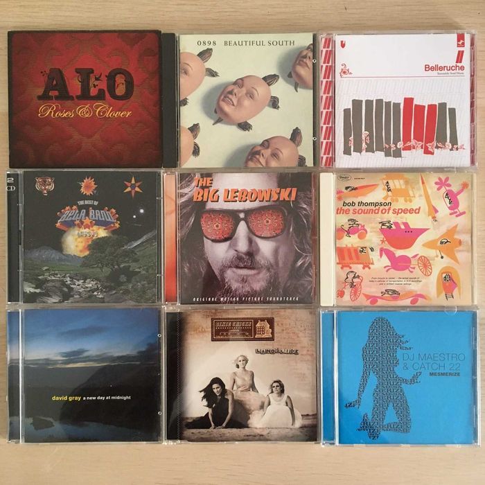 CDs vários artistas - rock pop jazz soul rnb hip hop portuguesa