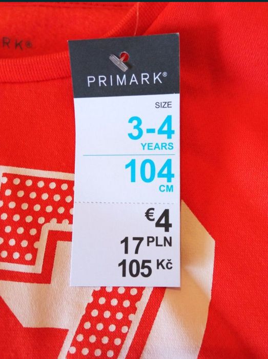 Дитячий костюм Primark кофта штани 2-3 роки