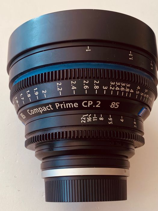 6 lentes prime Zeiss CP.2 EF e PL Mount - CINEMA - IMACULADAS!