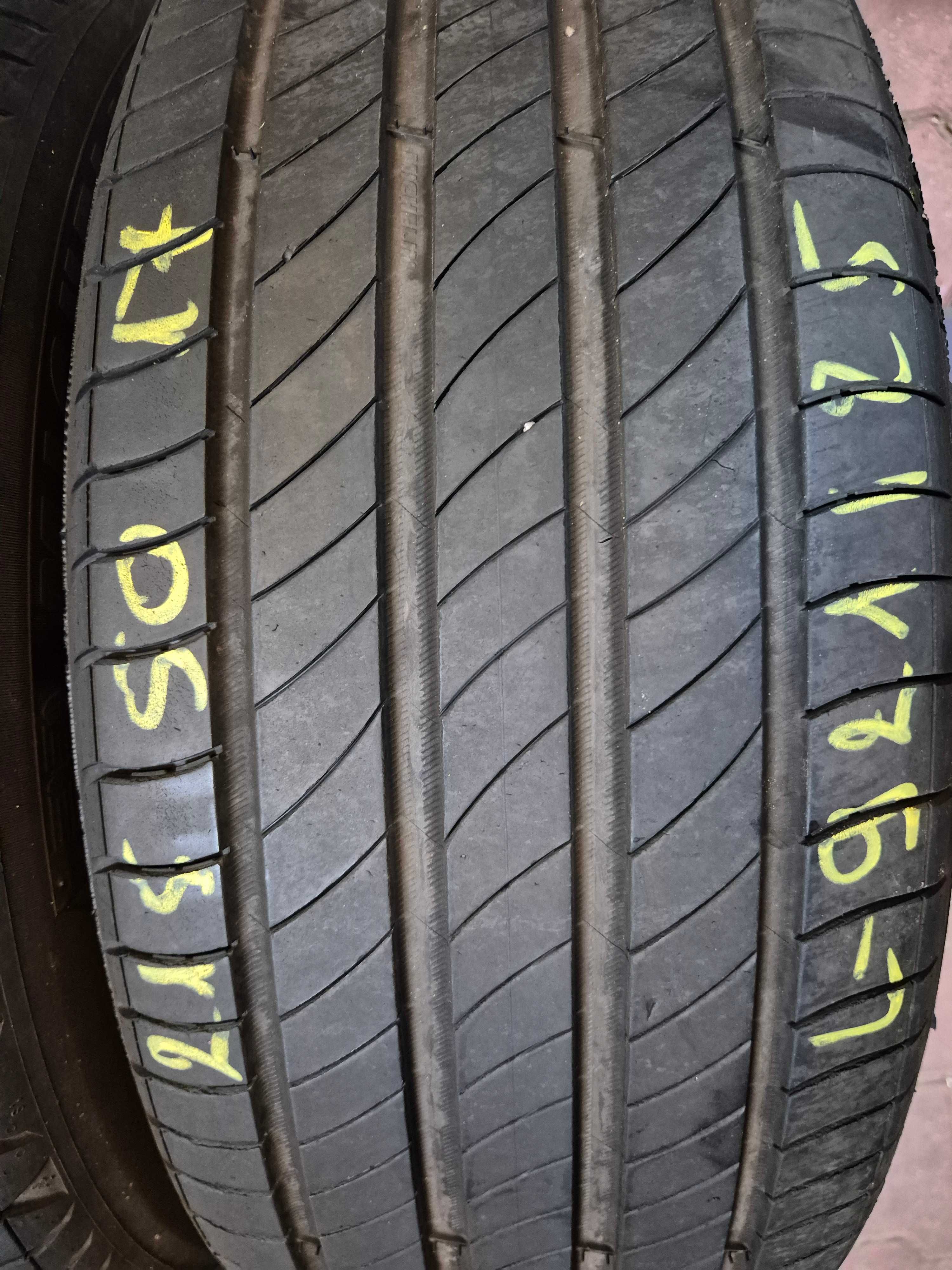 215/50r17 91W (L921/25)08 2szt 5mm 20r Primacy 4 MICHELIN