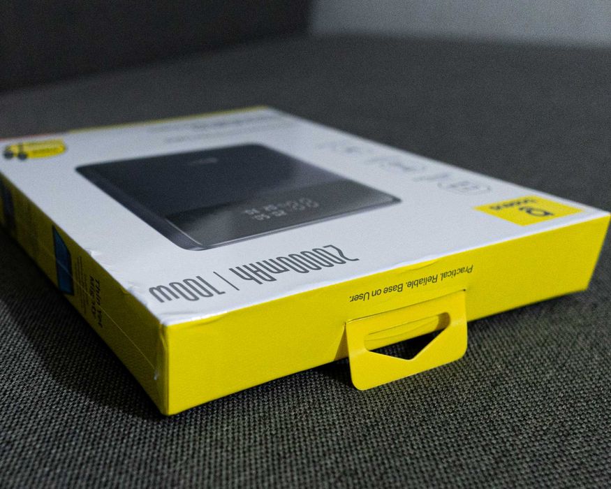 (НОВИЙ) Павербанк Baseus Blade 20000mAh 100W HD Edition Black