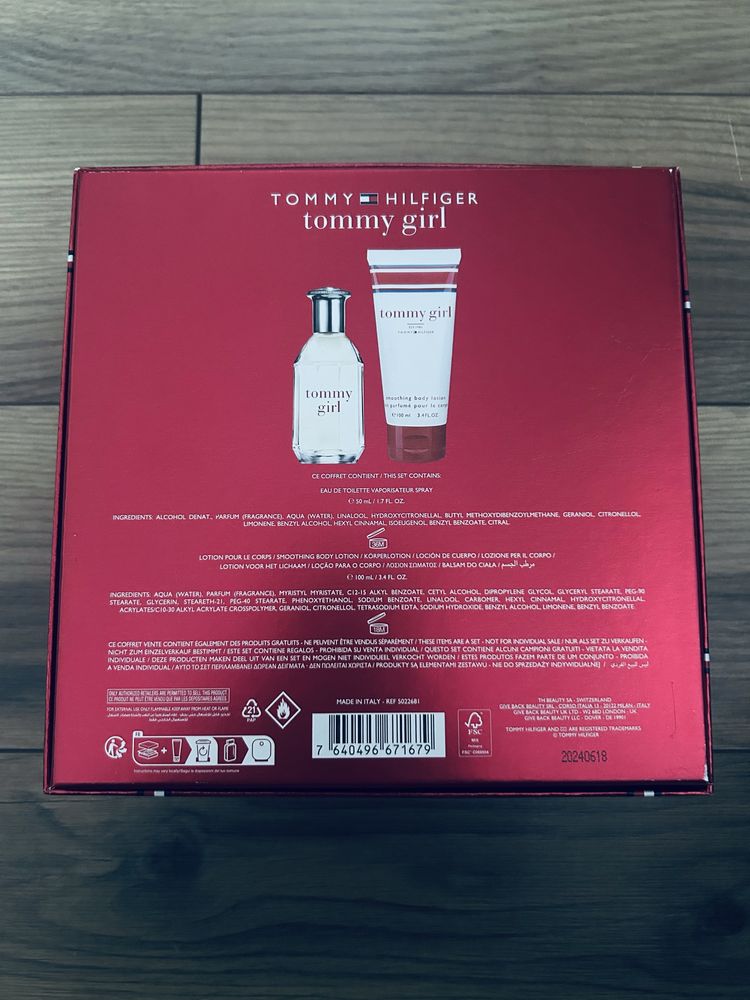 Tommy Hilfiger Tommy Girl 50 ml + balsam do ciala 100 ml