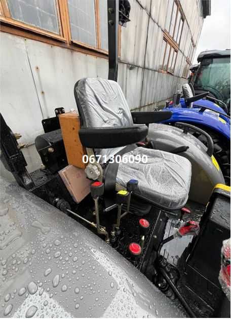 Мінітрактор Скаут TE-504 SR з козирком НОВА модель доставка під двір