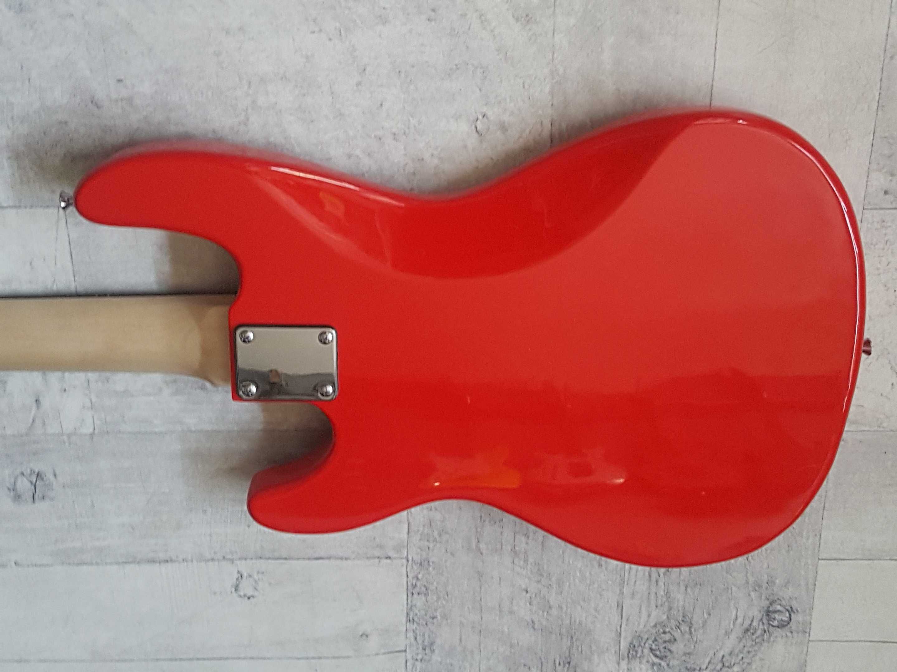 Gitara Basowa Precision - Red Bass 4 - wysyłka Gratis lub zamiana