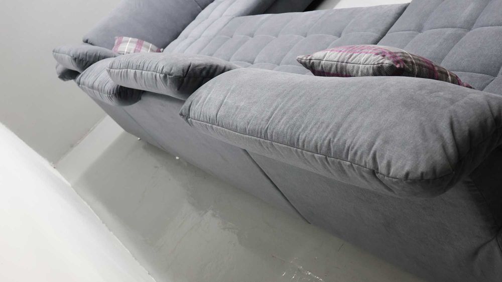 TMI narożnik Wielkie niemieckie U funkcja spania pojemnik rogówka sofa