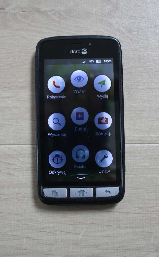 Smartfon Doro Liberto 8030 dla seniora w cenie baterii BDA-2000A