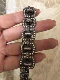 Серебро украшение, браслет , ожерелье натуральный камень
