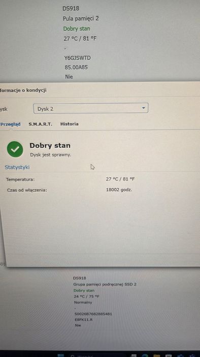 Synology NAS DS918+ WD RED 28 TB