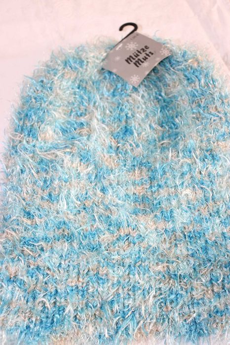 sj9 ciepła zimowa damska puszysta czapka one size