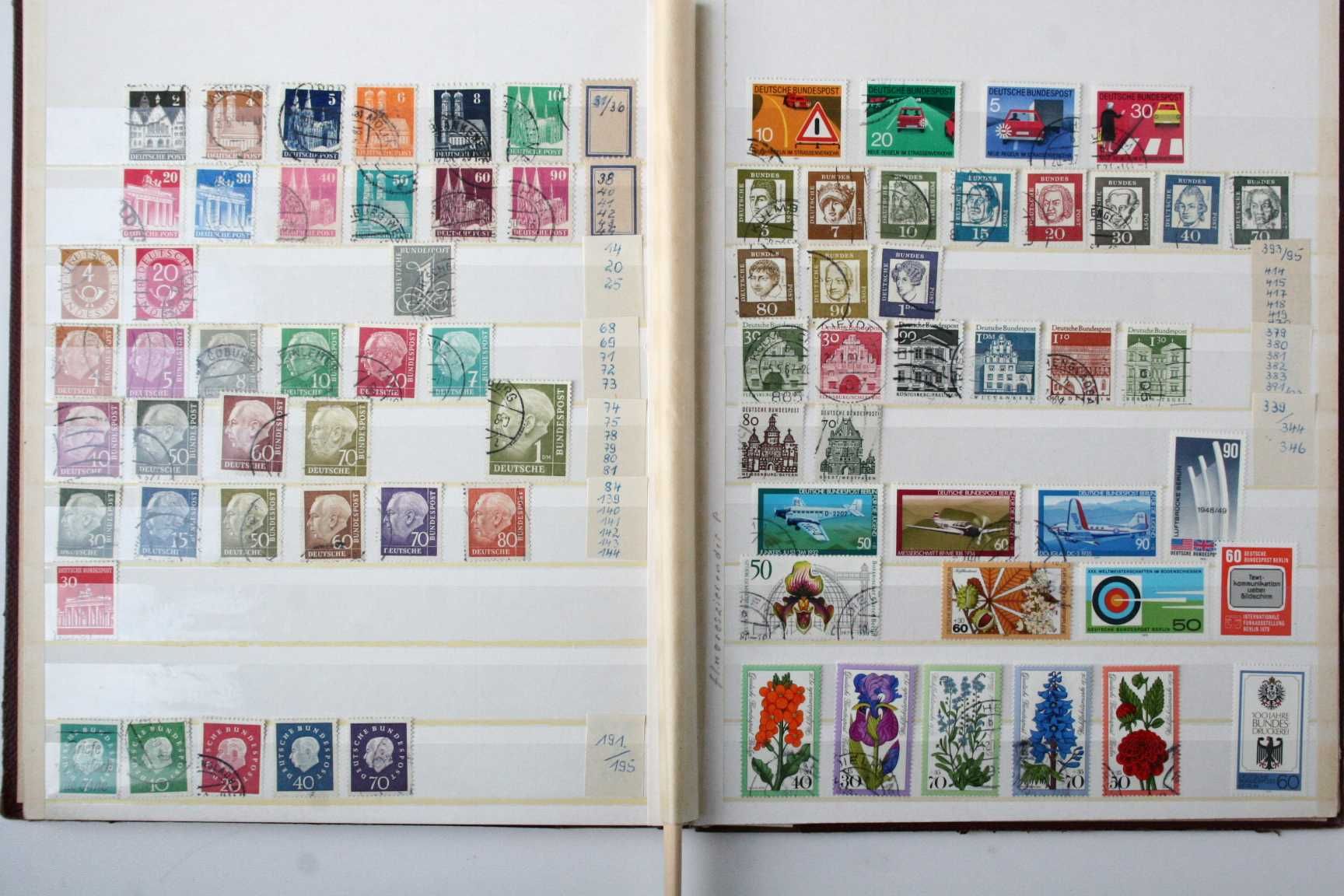 Klaser ze znaczkami z Niemiec Klaser GŁ5