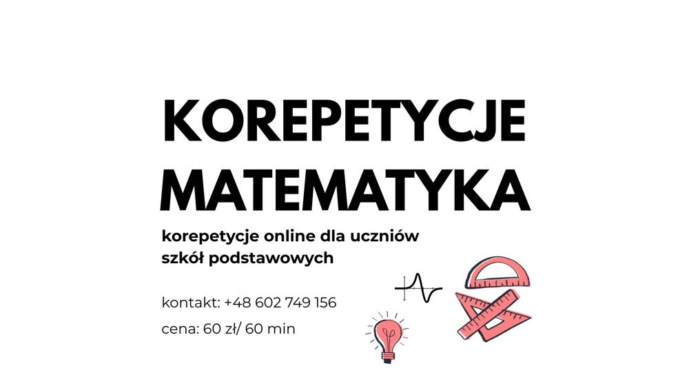 Korepetycje z matematyki