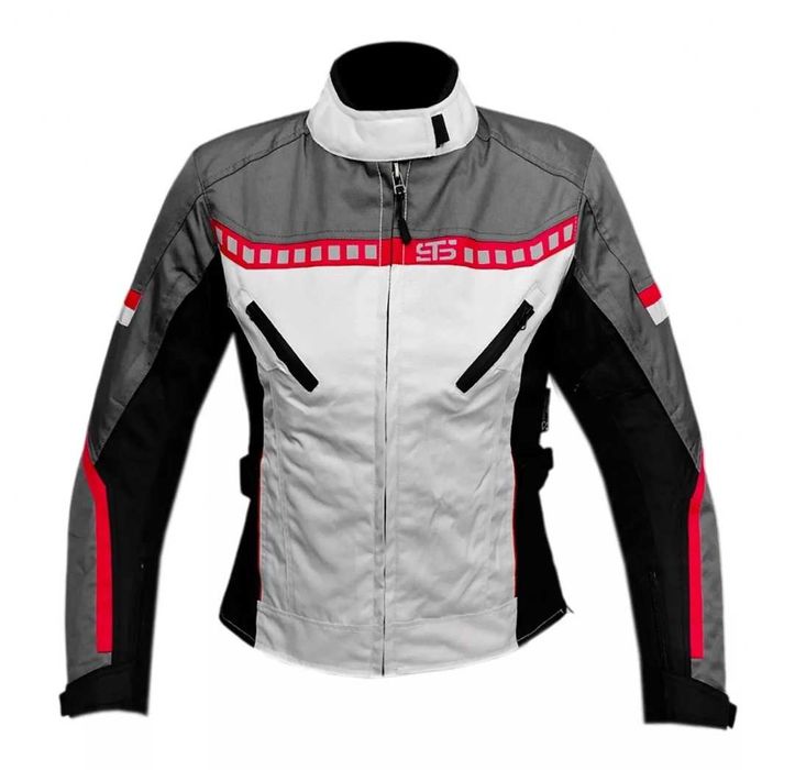 Casaco motard feminino c/proteções mota scooter novo