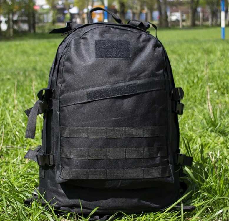 Чорний рюкзак 40 л, тактичний рюкзак, туристичний рюкзак