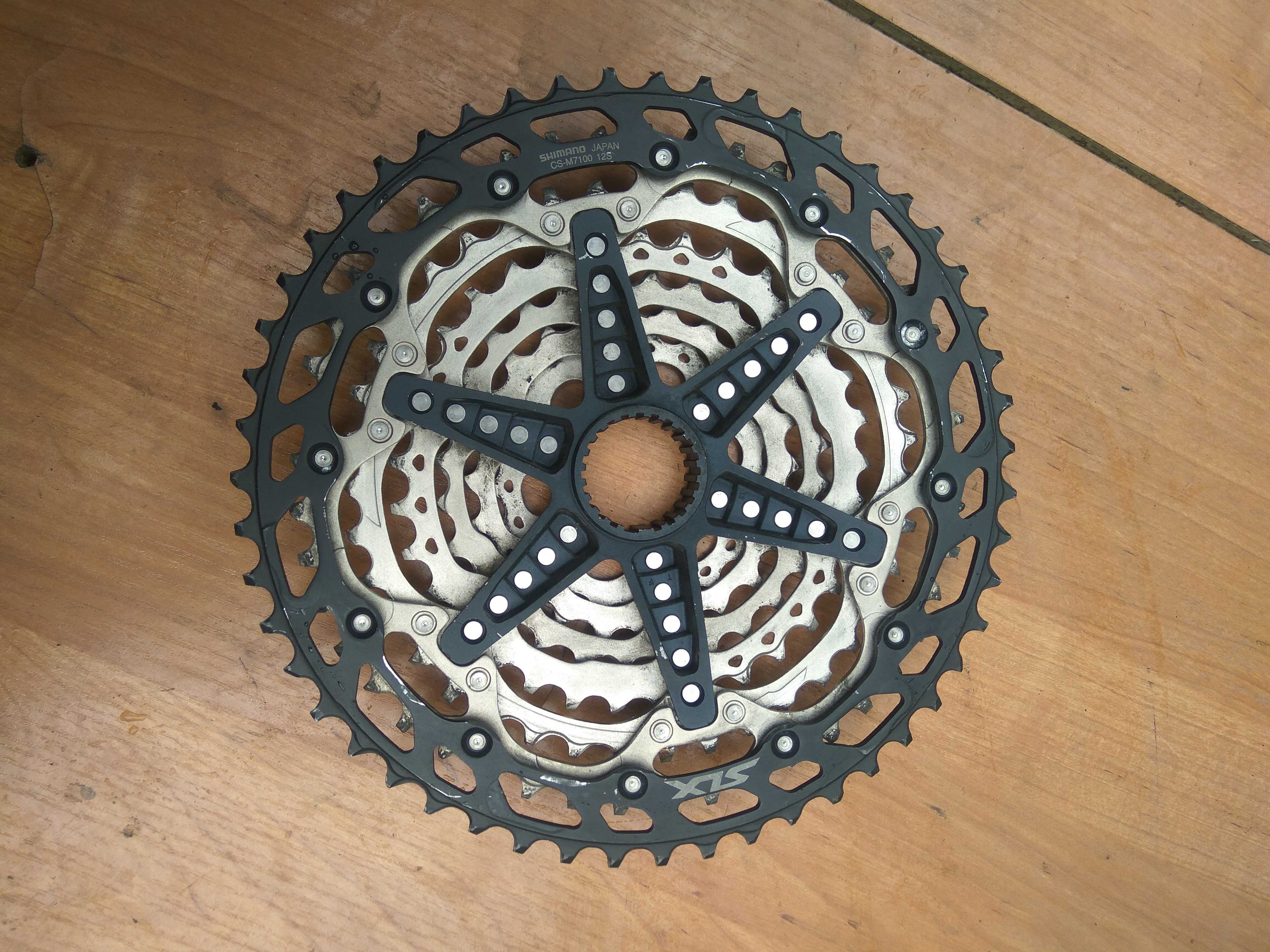 SHIMANO SLX CS-M7100 MicroSpline pająk kasety 12SPEED Polecam