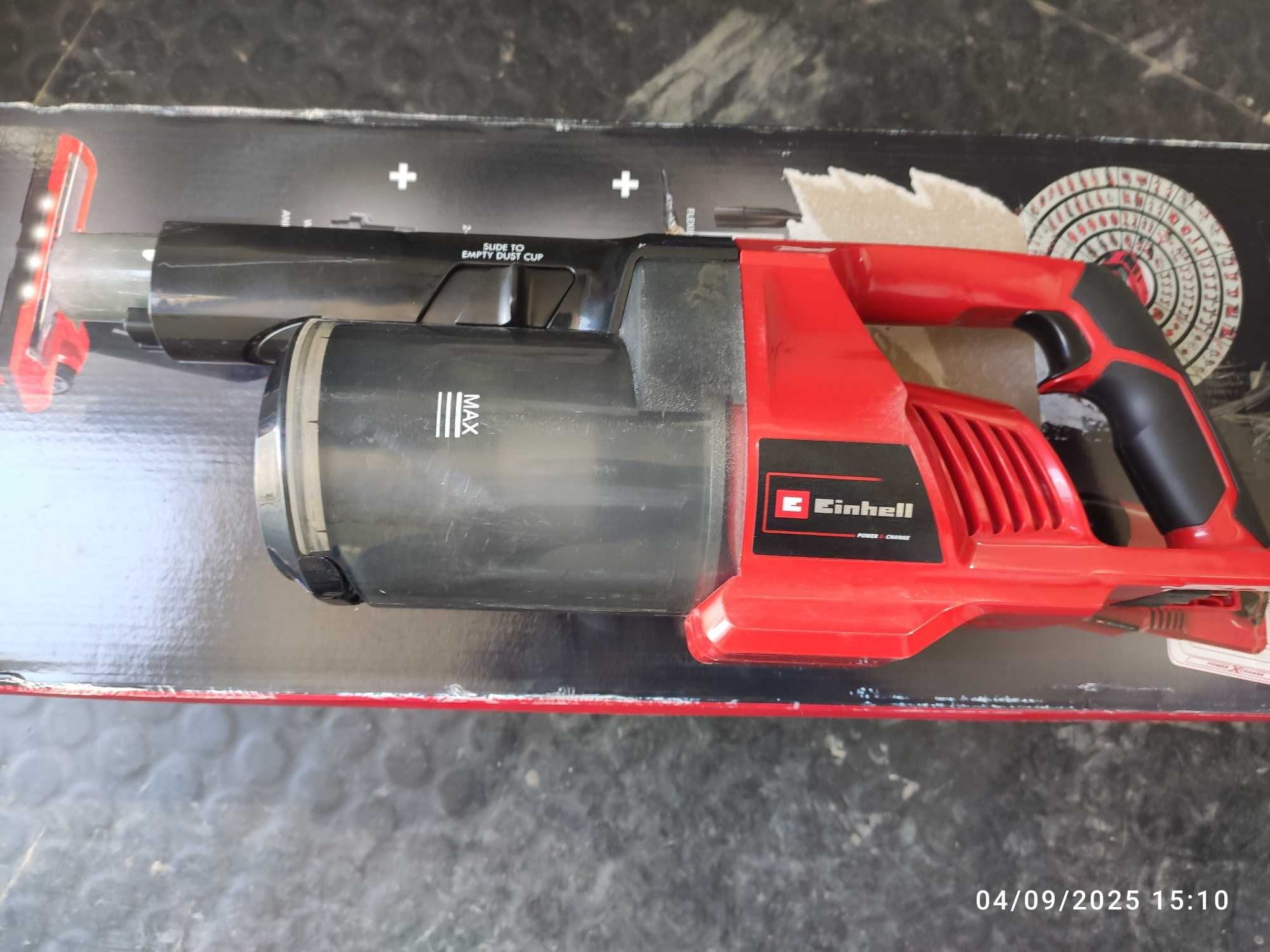 Aspirador vertical Einhell TE-SV 18 Li