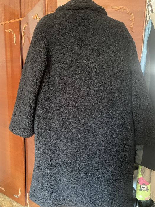 Шуба із штучної овчини