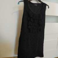 Sukienka czarna koronkowa rozmiar S