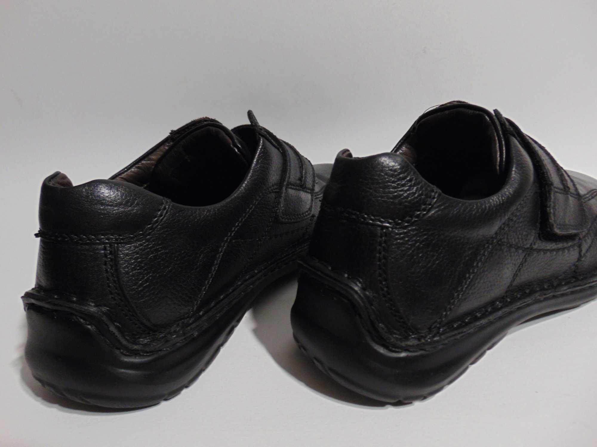 Hush Puppies - półbuty skóra idealne 39/25,5 cm