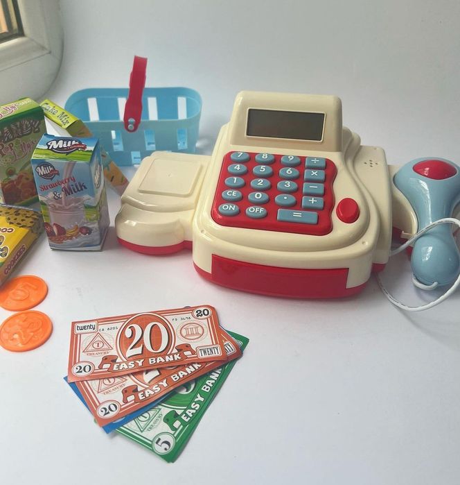 Хит! Детский кассовый аппарат. Дитячий кассовый аппарат
