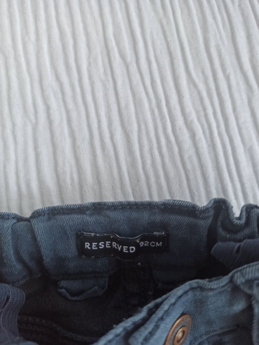 Spodnie jeansowe rurki Reserved 92