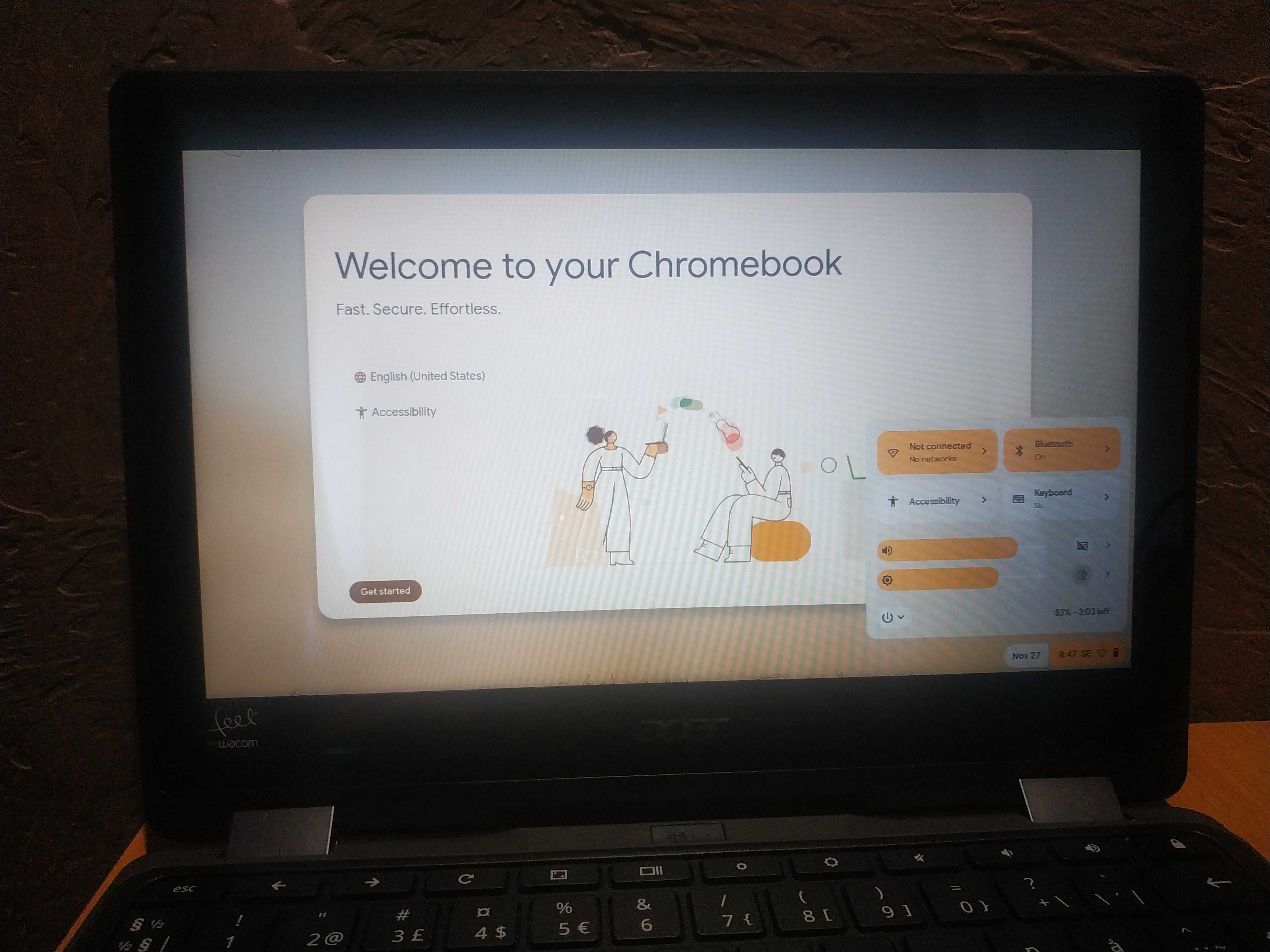 Хромбук Chromebook Acer Spin 11