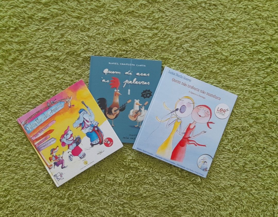 Livros com CD de músicas  Ler+