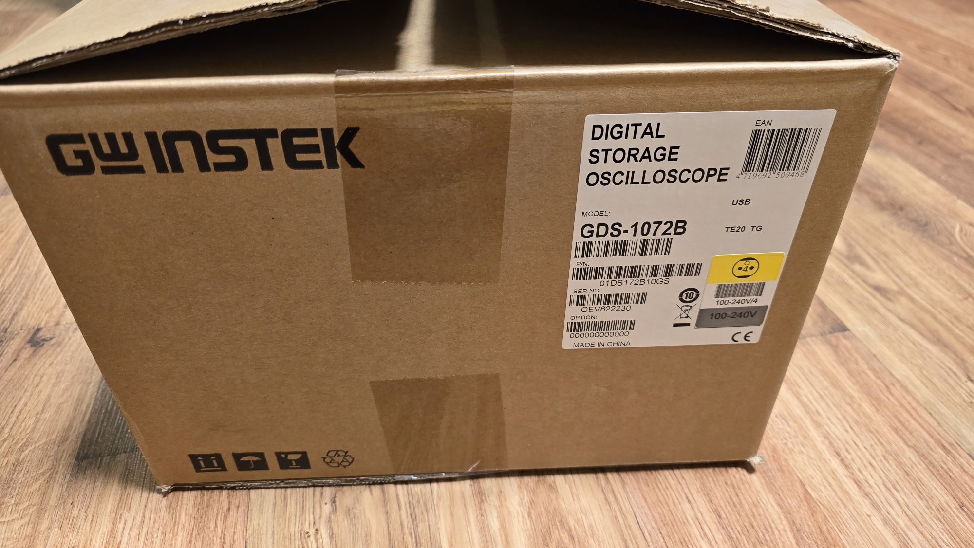 Oscyloskop GW INSTEK  - GDS-1072B