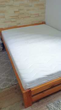 #REZERWACJA# Łóżko z materacem 140 x 200