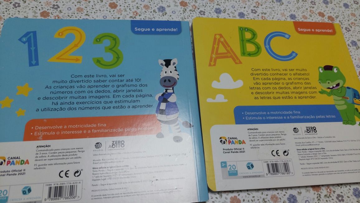 Livros 'Segue e Aprende' Panda