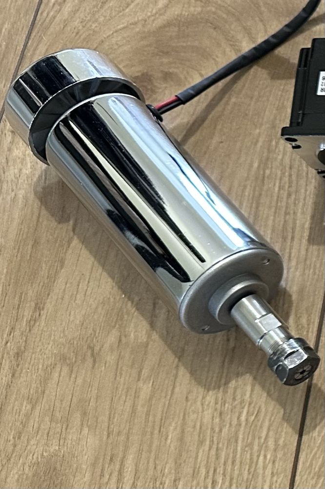 Wrzeciono i zasilacz 500W ER11 do CNC frezarki chłodzone powietrzem