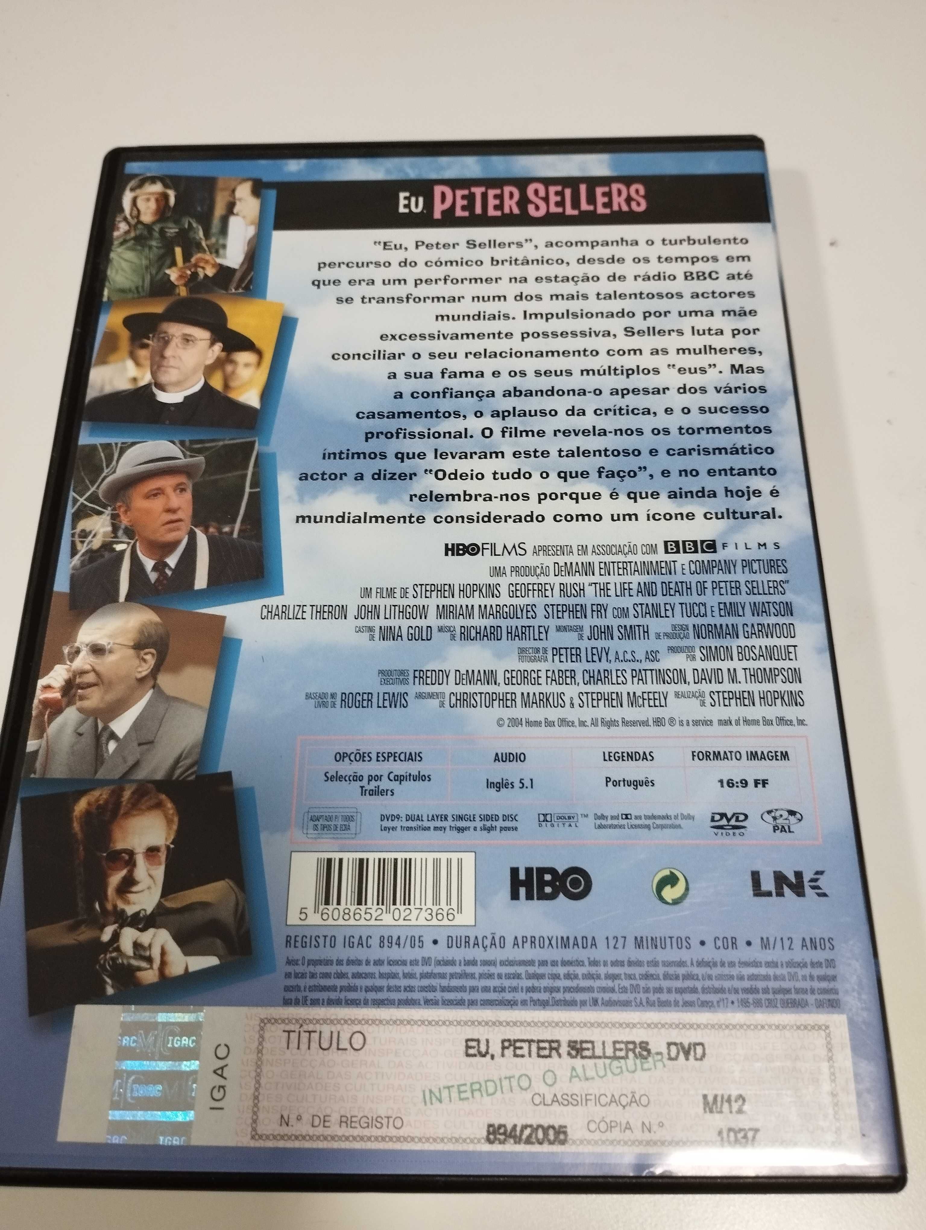 The Life and Death of Peter Sellers DVD