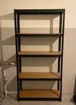 REGAŁ MAGAZYNOWY METALOWY do garażu piwnicy biura spiżarni 180x90x40cm