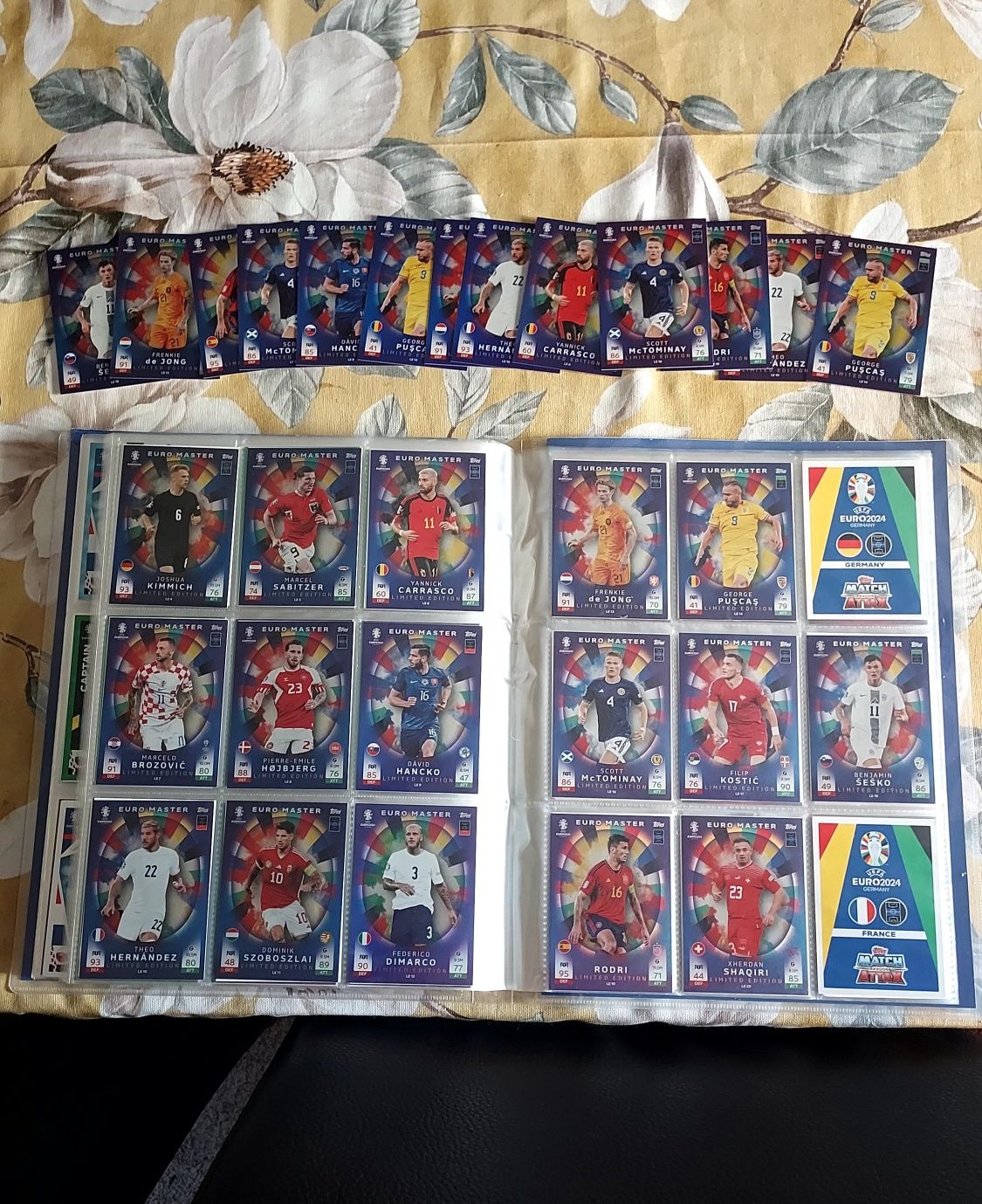 Cartas Match Attax Euro 2024