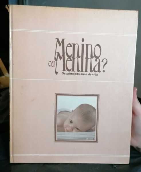 Livros Menino ou Menina? de 1979 e Ser Criança de 1980
