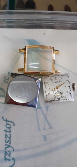Zegarek bransoletką LONGINES 17 JEWELS 8LN Złoty-pozłacany antyk.