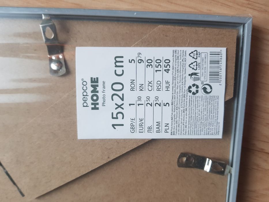 Ramki na zdjęcia marki Pepco Home 2 sztuki