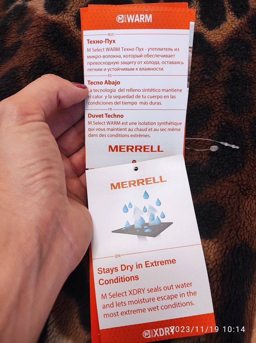 Зимова куртка парка Merrell 48 розмір жіноча