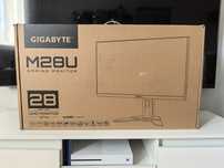 Monitor m28u Gigabyte  4k/144hz/IPS/hdr/kvm/usbC/gwarancja  100% spraw