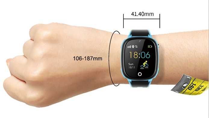 SMARTWATCH Zegarek dla Dzieci SIM Lokalizator LBS GPS Kamera Rozmowy